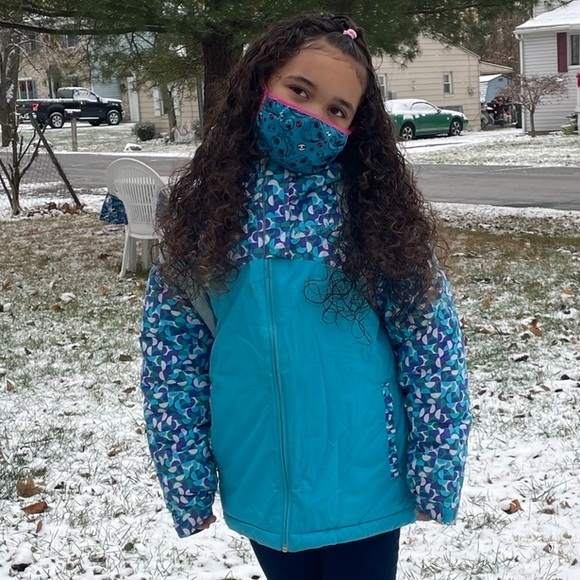 Columbia puffer stretch snow jacket, like new - Picture 10 of 10